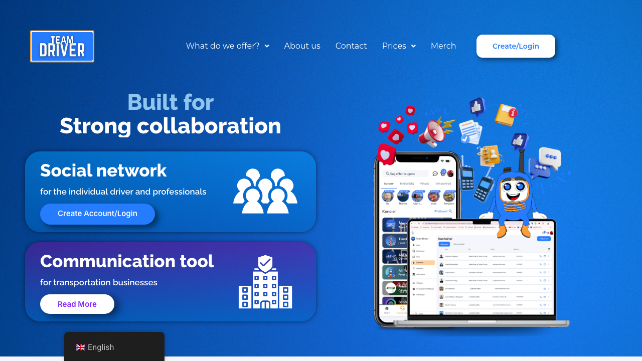 TeamDriver website
