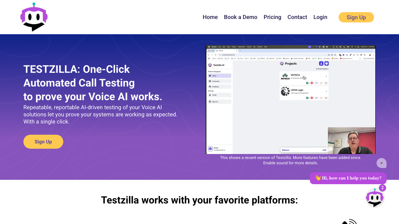 TestZilla website